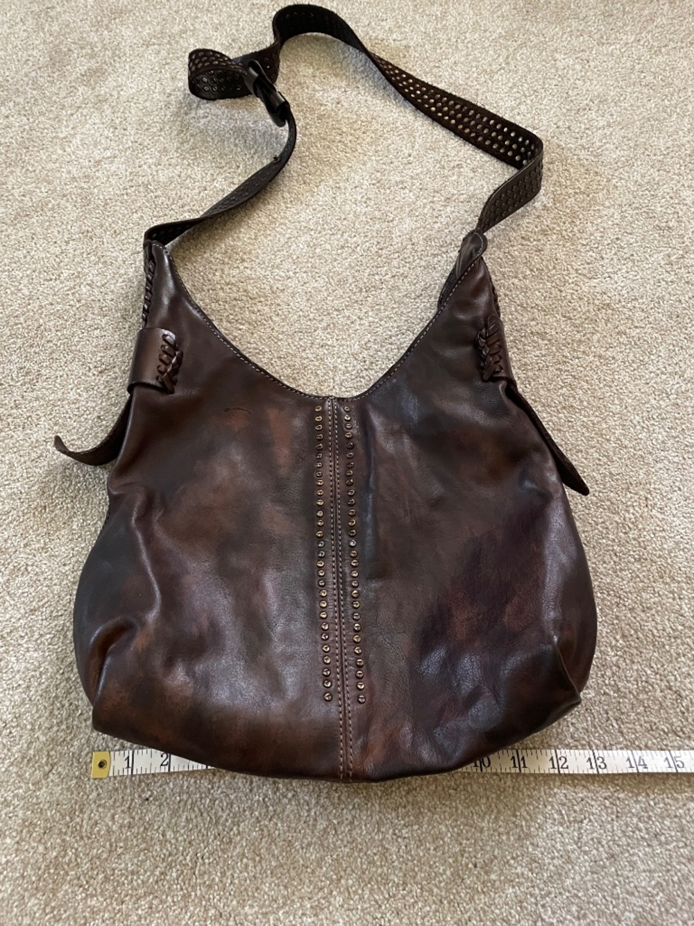 Frye Samantha Studded Hobo - Picture 13 of 16